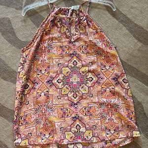 Allison Joy. Sleeveless silky top. Size M. Excellent Condition.
